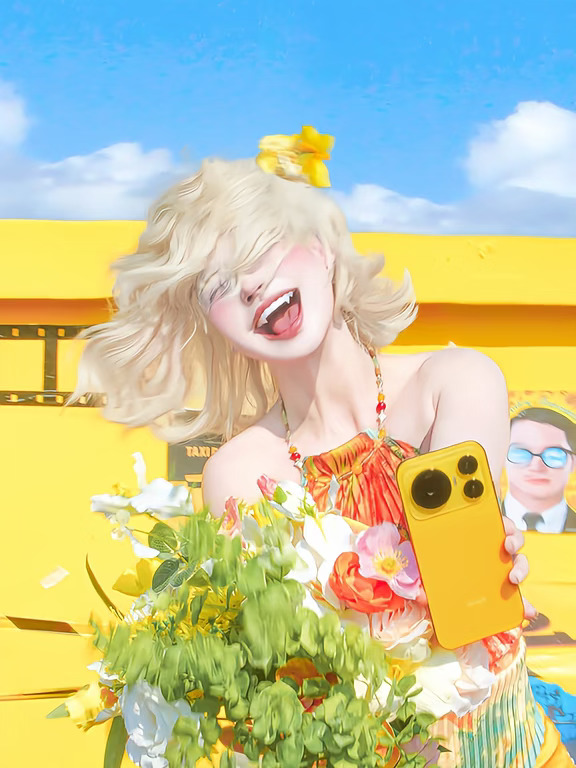 给你一点颜色瞧瞧！！🫵🏻💛