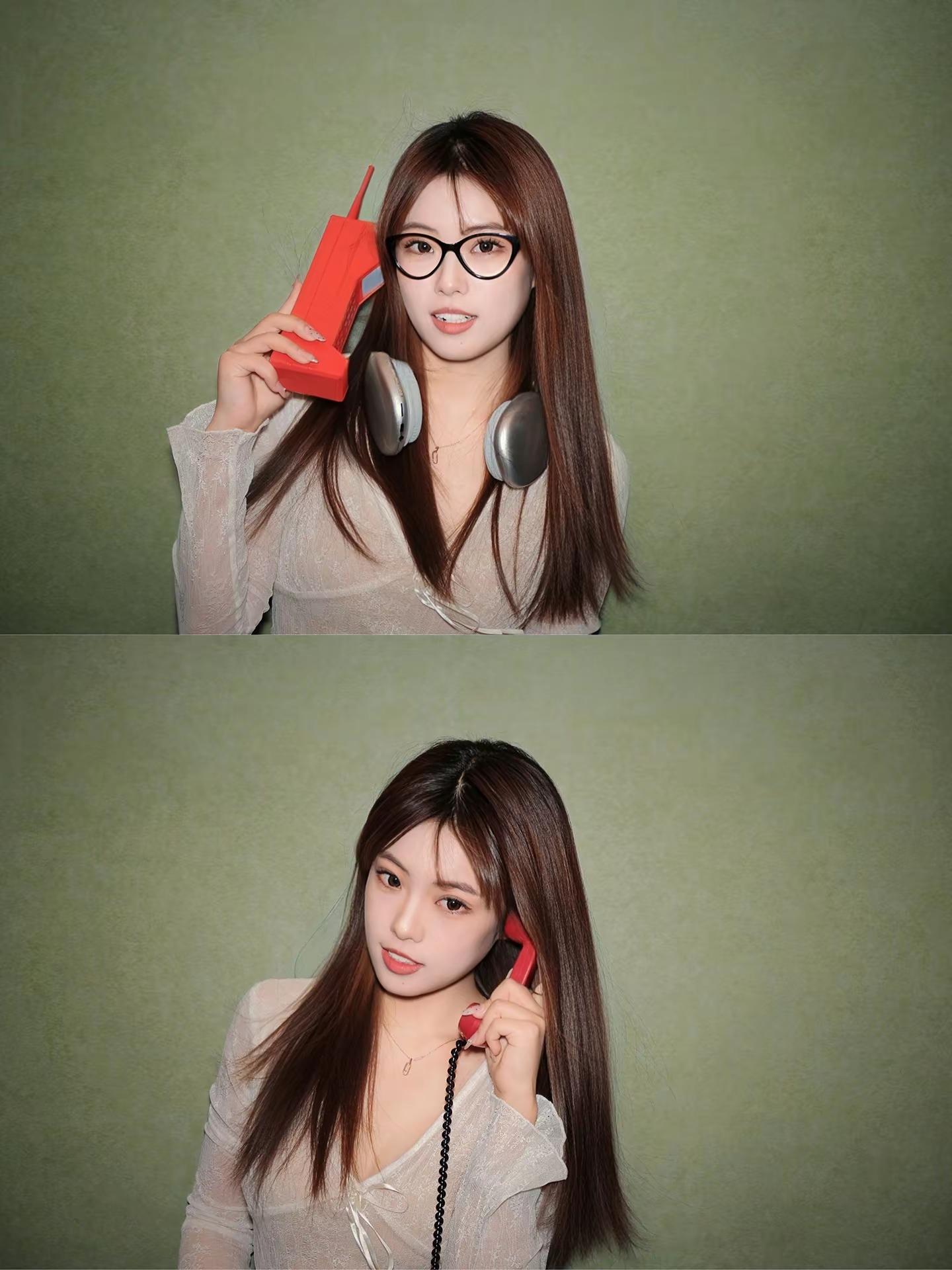 这期定制的是高智感清冷学姐