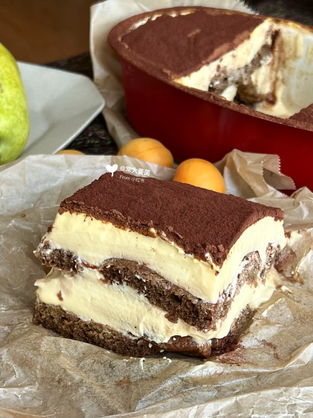 2个提拉米苏大师配方👨🏻‍🍳①有奶油②无奶油