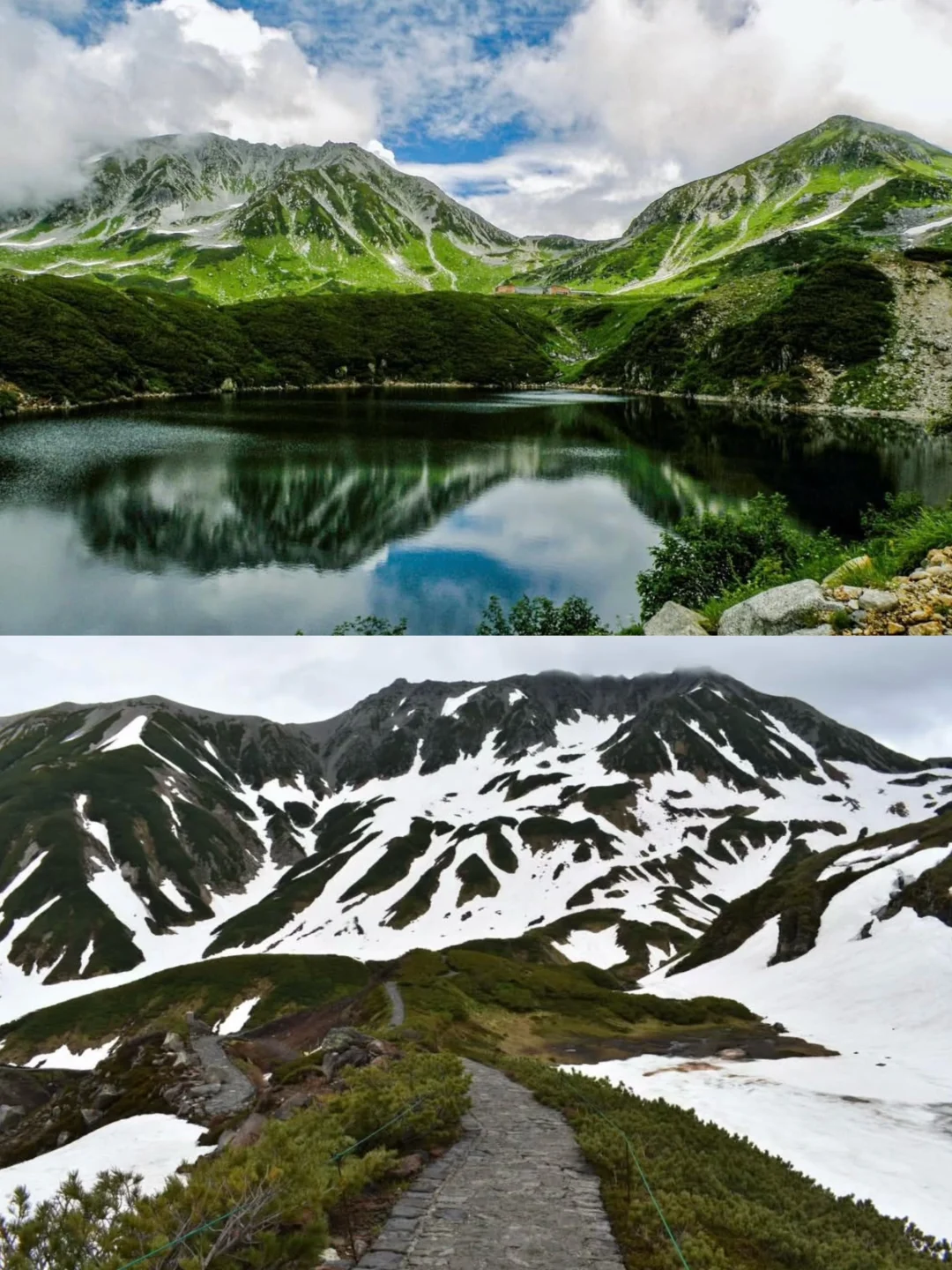 上班暂停！来看立山室堂的日照金山
