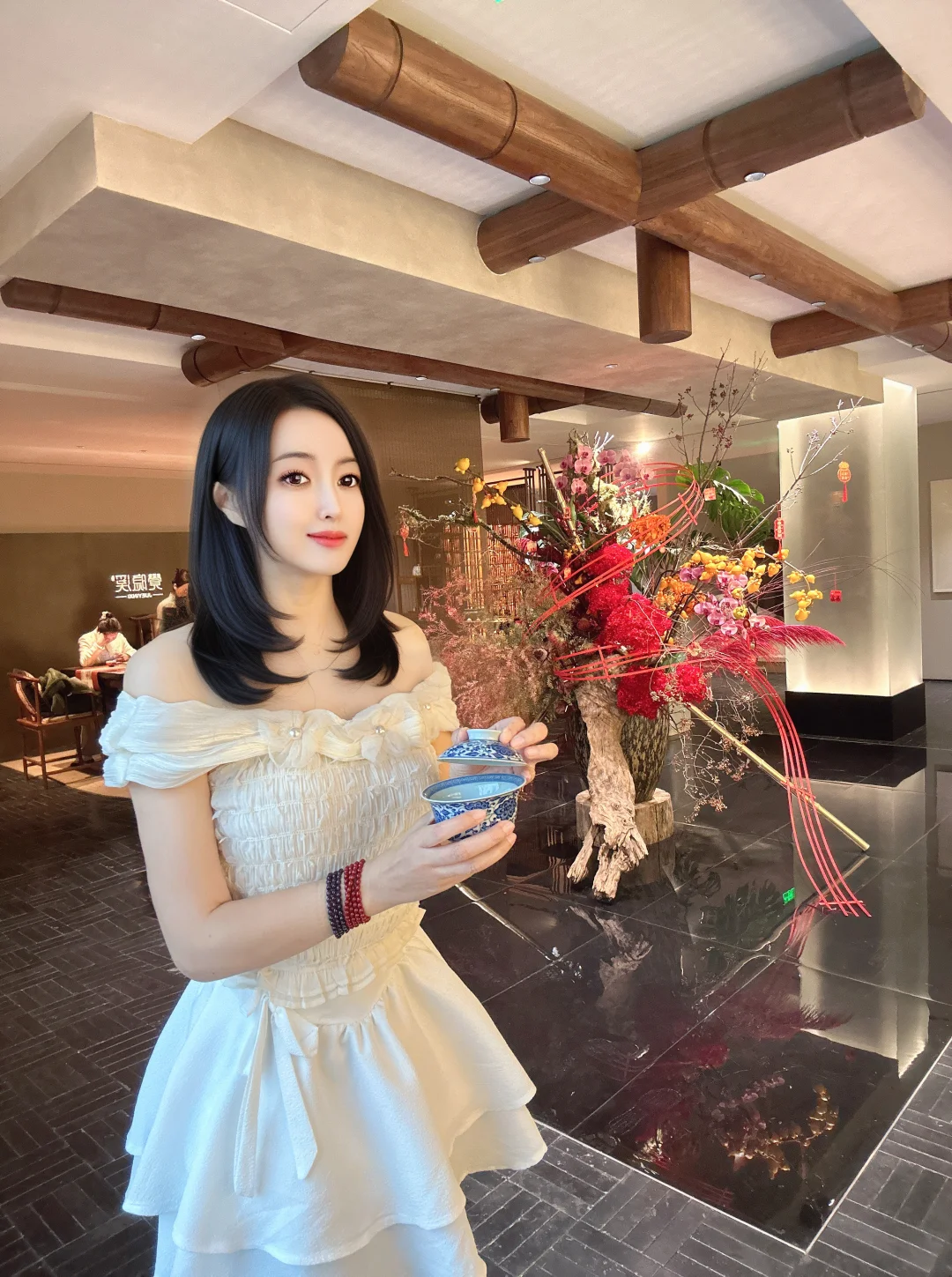 北京新中式茶馆天花板✨觉隐溪太治愈了