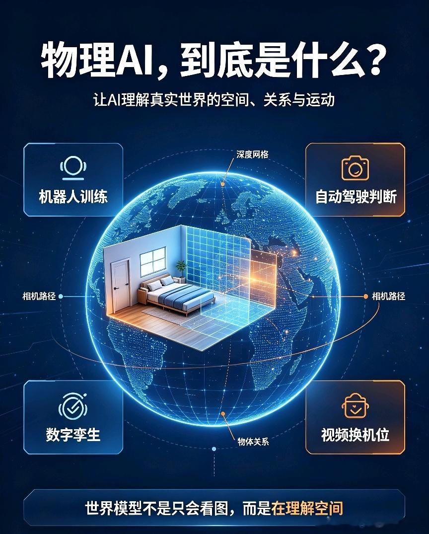 AMD收购World Labs这件事，如果只看“82亿美元”这个数字，可能会觉得就是一个大公司买了一个小公司。

但我觉得更有意思的是：AMD买的到底是什么？

World Labs的核心产品叫Marble，能用文字、图片、视频生成可交互的三维场景。2026年9月刚发布的下一代模型Atlas，号称是全球首个多模态世界模型，支持 ​