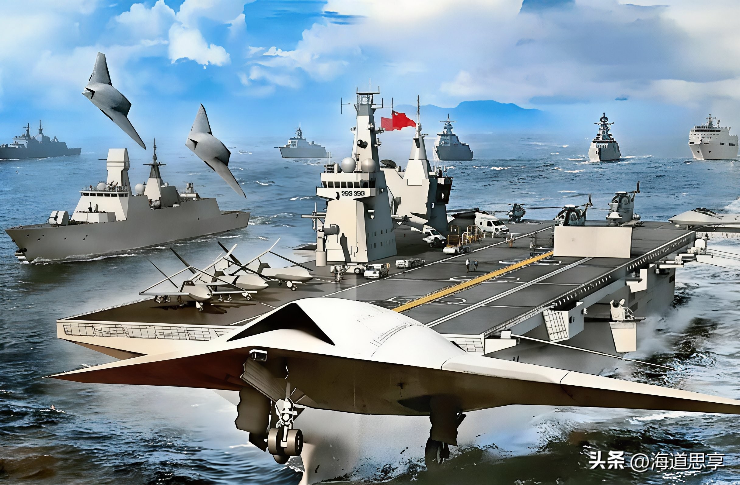 两栖攻击舰的任务边界被重新画了：过去是登陆投送平台，现在在投送之外多了一条独立的纵深突击腿。近海防御到远海防卫，装备层面真正落地的就是这个变化。[赞]