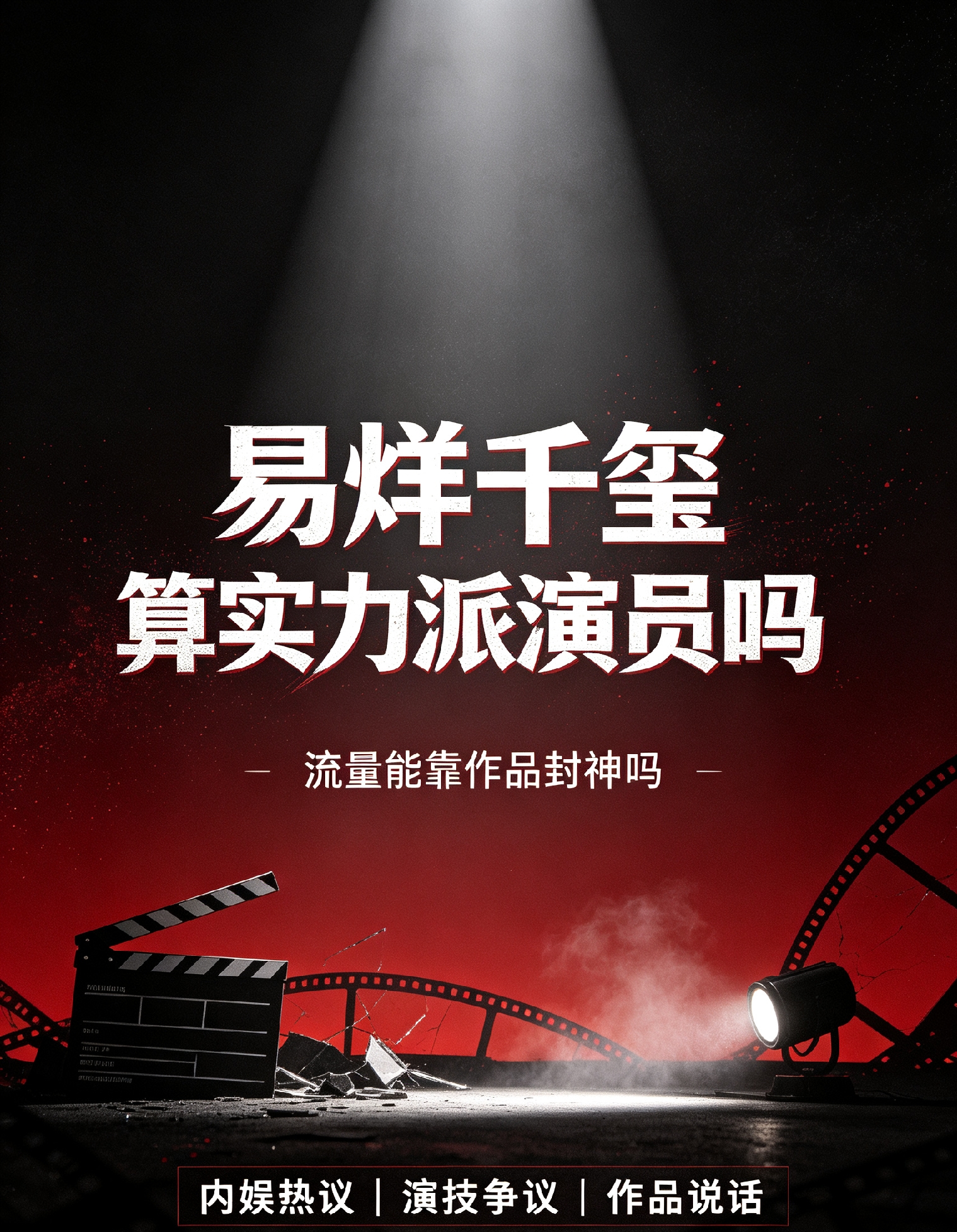 全网吵疯了！
 
一边夸他：新生代唯一断层实力派
一边黑他：爱豆永远是爱豆，不配谈演技
 
我就想问一句最公道的话：
评判演员，到底看文凭？还是看作品？
 
实话实说，黑粉最不愿意承认的事实：
 
内娱科班遍地走，能扛票房、扛口碑、扛大奖的，寥寥无几。
而易烊千玺，非科
