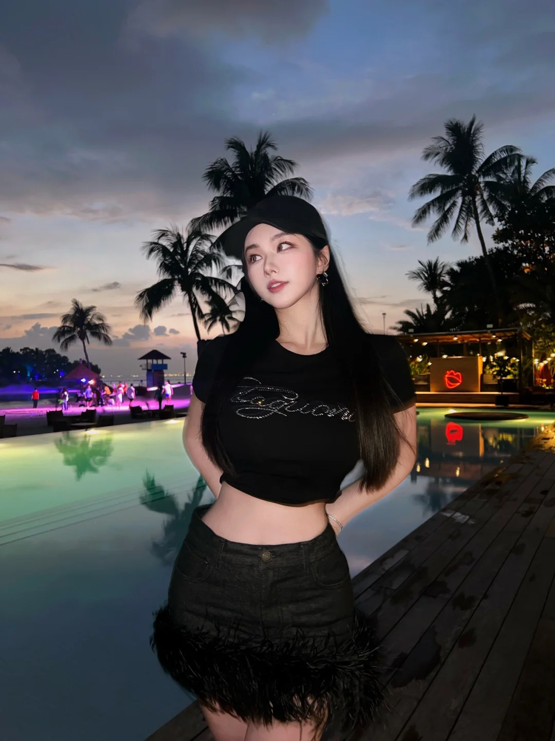 4月旅行｜氛围感绝美沙滩落日酒吧—Rumours🌴