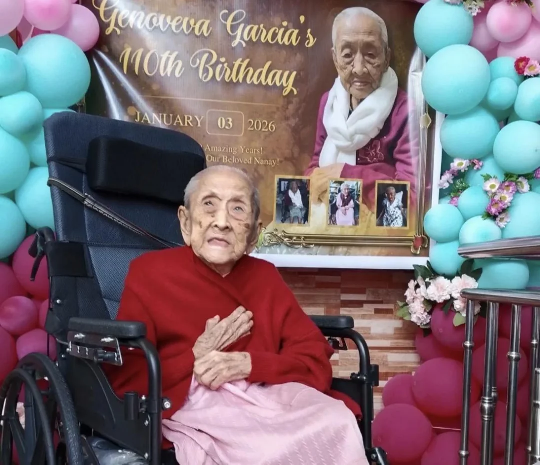 菲律宾最长寿老人迎来110岁生日，长寿秘诀