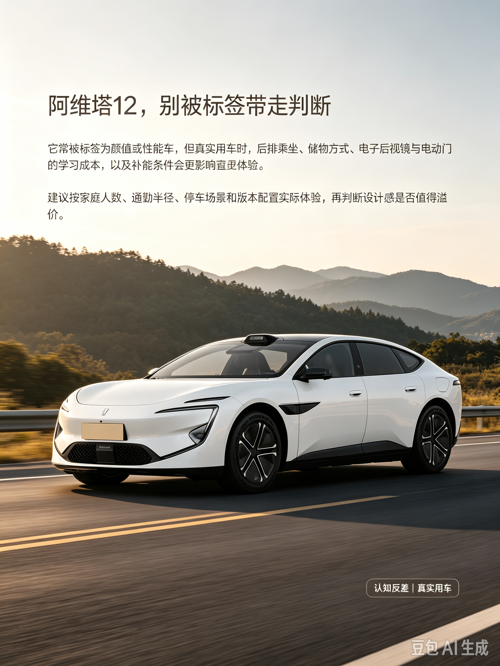阿维塔12，别被标签带走判断