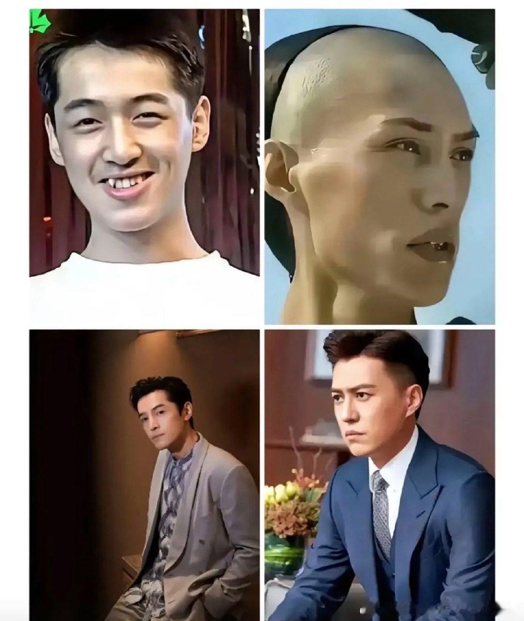 钱真的养人！ 你敢信这是同一个人？
#胡歌[超话]##靳东[超话]# ​