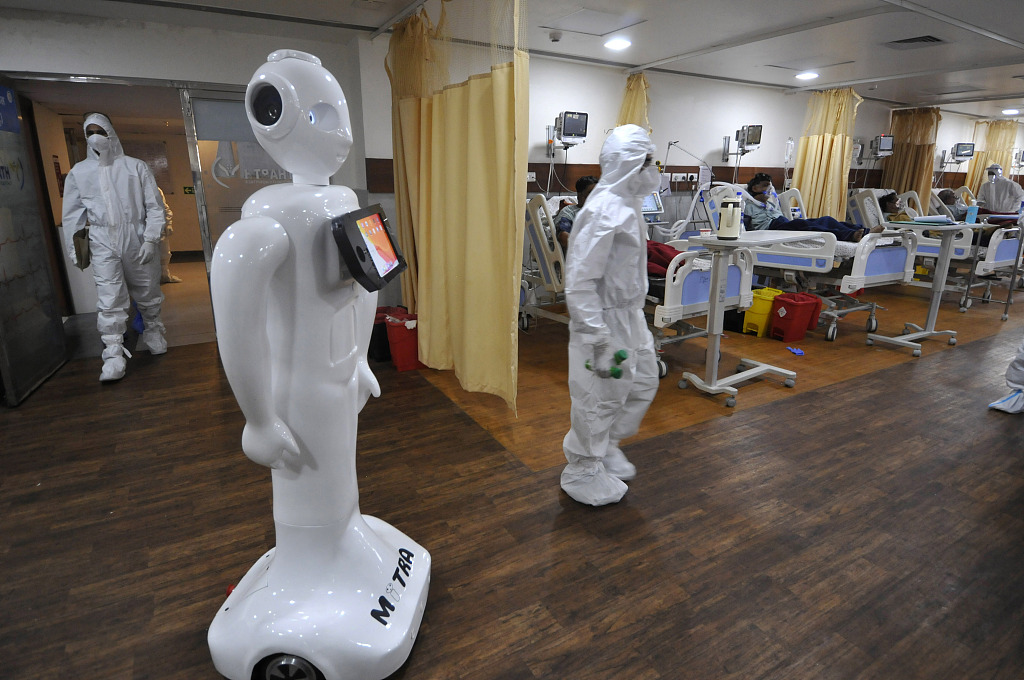 印度醫院雇傭機器人照顧新冠病人-圖2