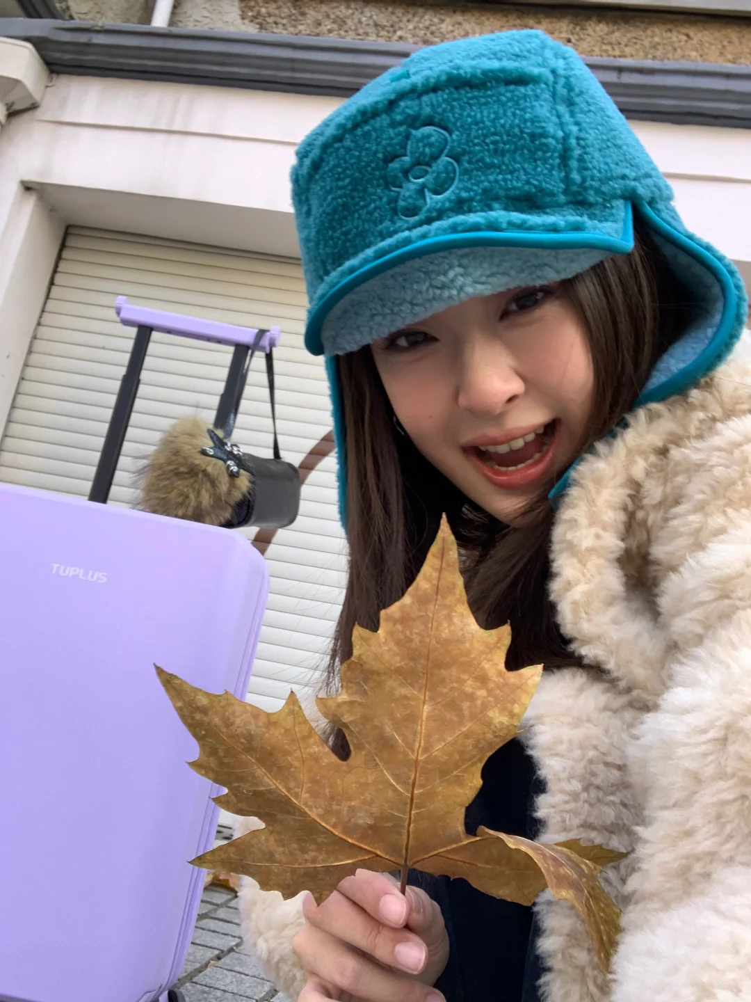 现在就出发✈️💜