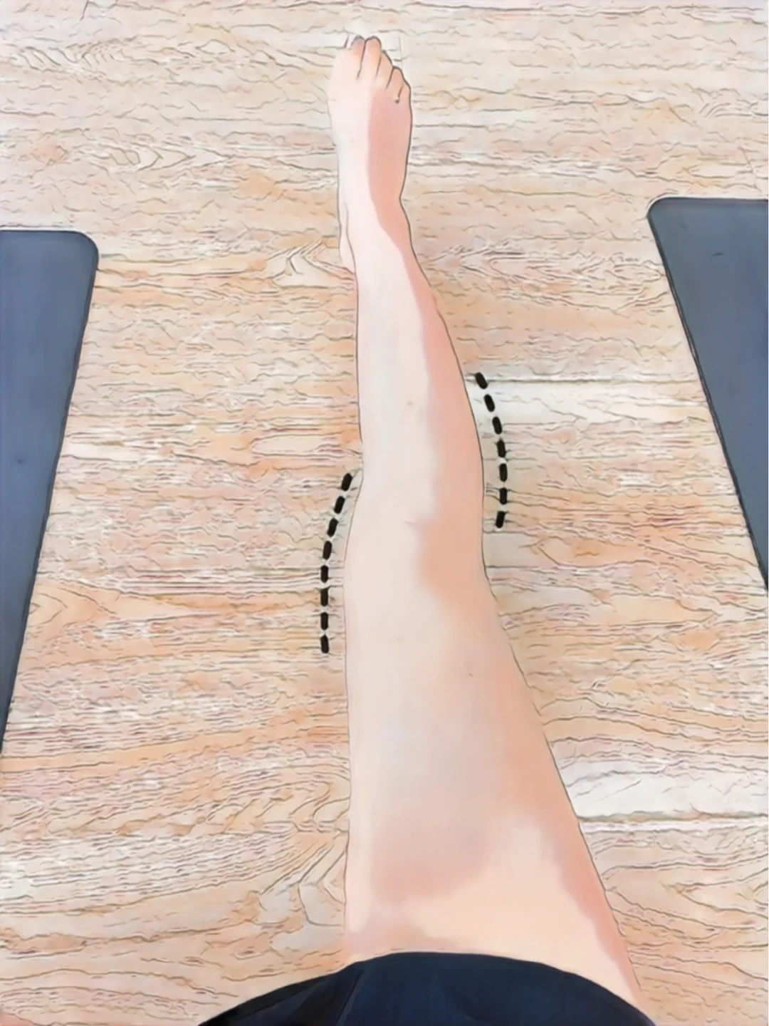 有用!膝盖内侧凸出的!这五个动作闭眼练!