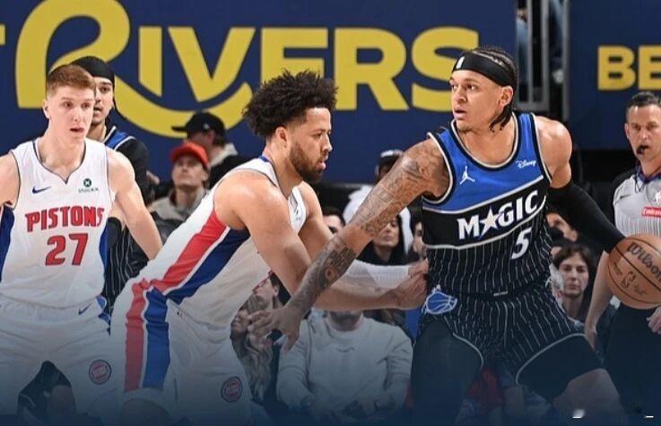 【NBA】爆冷东部第一！魔术1比0领先活塞！班凯罗23+9 CC空砍3...