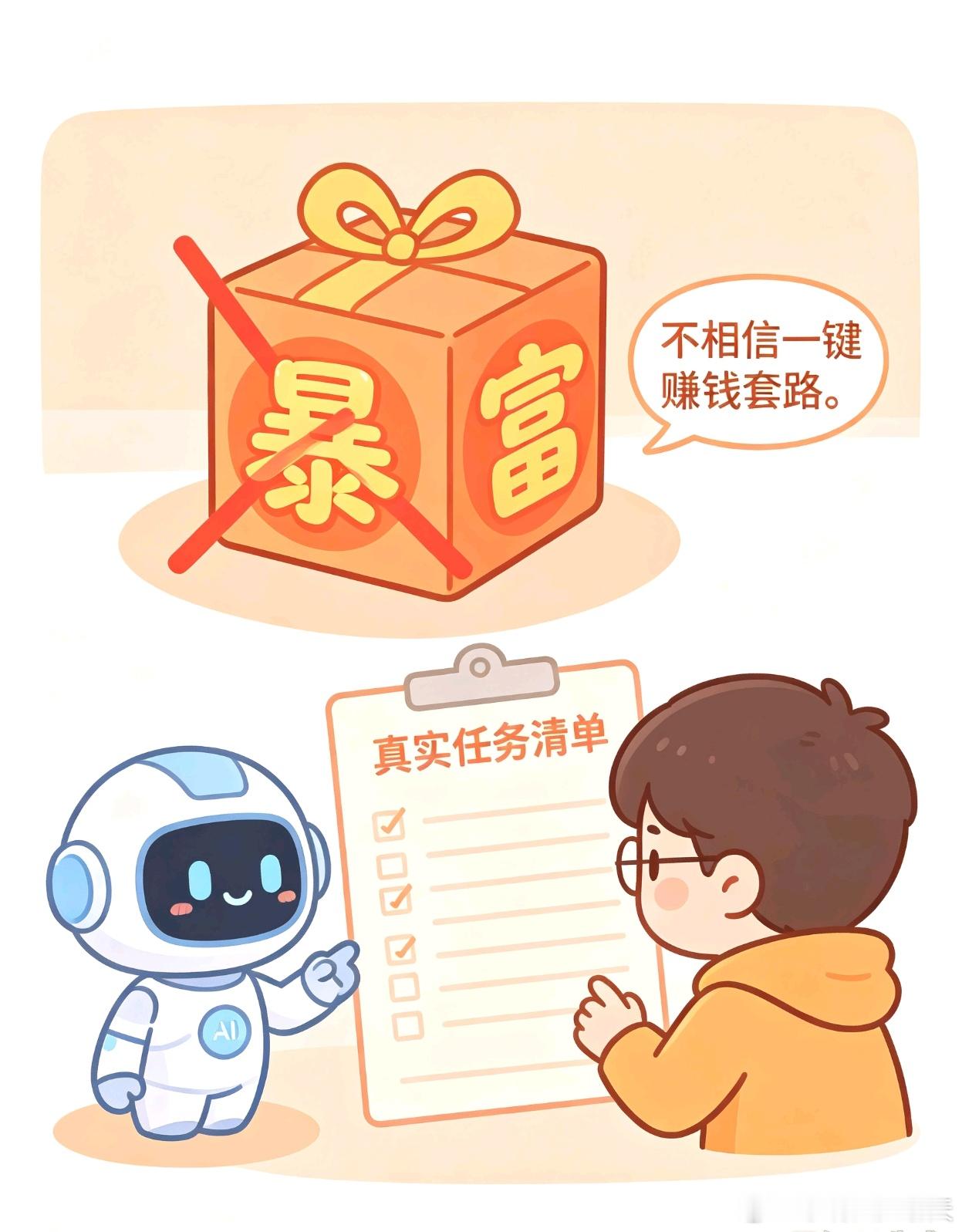 不知道大家最近刷到没有。
短视频、小红书里，一大堆Muse智能体赚钱攻略。
 
仿佛只要复制一段指令丢给AI，
之后就可以坐等收益到账，不用再费心打理。
 
就在这股热度很高的时候，Meta首席AI官专门出来表态。
打消大家“AI自动赚钱”的幻想。
 
站在大厂视角其实很好理解。
一方面不想用户产生过高、 ​