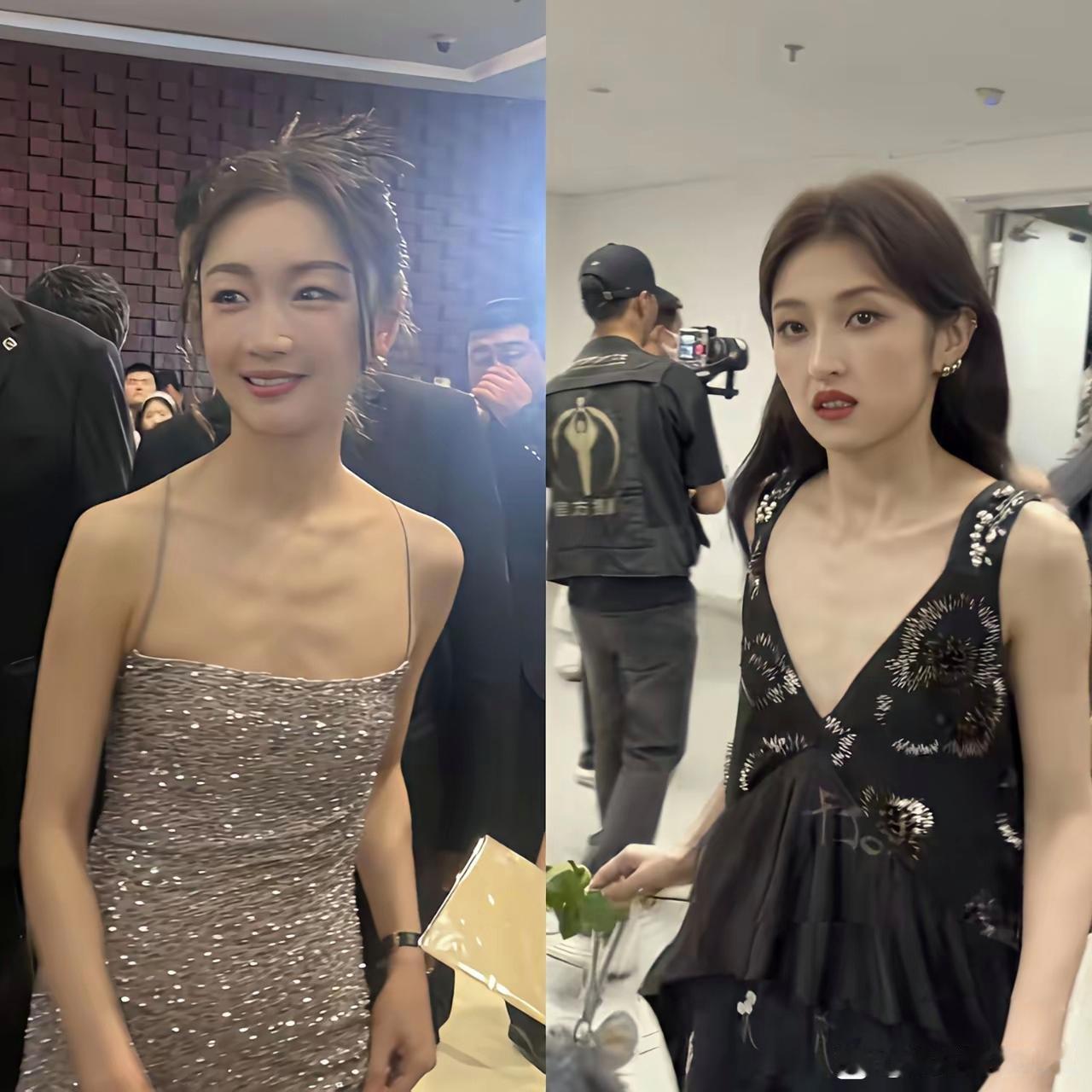 张子枫都瘦成周冬雨了，穿衣风格也像
子枫妹妹变子枫姐姐了，看着比周冬雨还显老，事实上张子枫比周冬雨还小10岁！
之前拍《唐探》的时候张子枫脸上还有婴儿肥，现在都瘦成纸片人了，身上的肋骨清浙可见，脸上削瘦比较显成熟了。
做为内地00后电影小花标杆，张子枫童星出身，天赋型演员。手握百花新人 ​