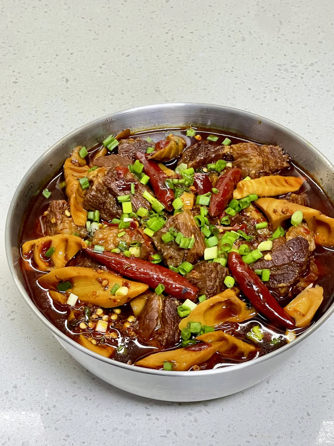 麻辣鲜香的笋子烧牛肉，附详细做法～