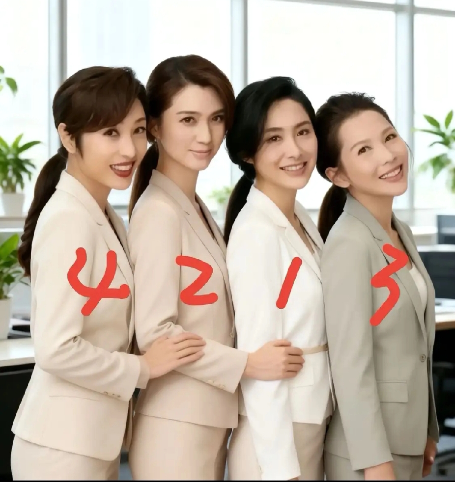 4个美女哪个更适合过日子？ 我选1号， 你们选几号？