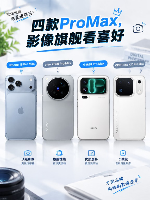 四台Pro Max怎么选，影像旗舰推荐看这篇