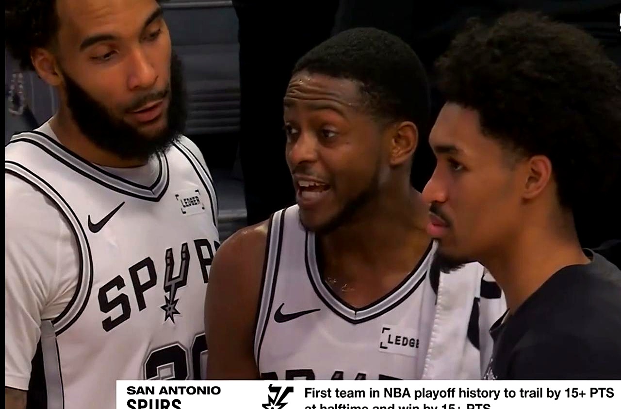 这夜熬得太值了，见证了NBA季后赛史诗级的逆转。    马刺客场对开拓...
