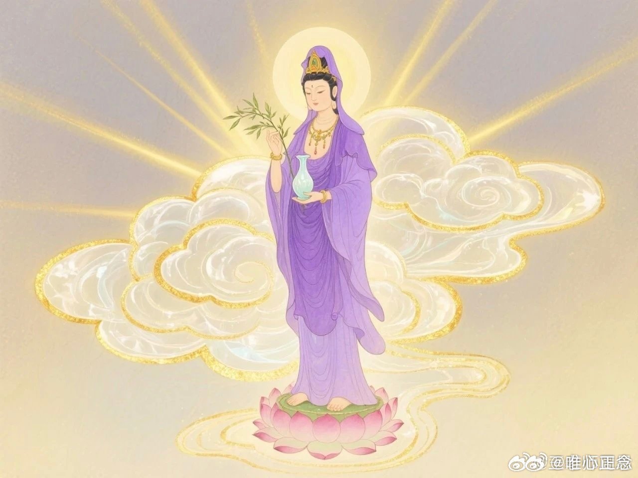 #张铭恩解释女友下跪##恭迎观世音菩萨出家日〡娑婆缘深，大悲愿力，寻声救苦

观音菩萨妙难酬,清净庄严累劫修,
浩浩红莲安足下,弯弯秋月锁眉头,
瓶中甘露常遍洒,手里杨枝不计秋,
 千处祈求千处应,苦海常作度人舟。

农历九月十九,是大慈大悲观世音菩萨出家纪念日!
观音菩萨是西方极乐世界教主阿弥陀佛 ​