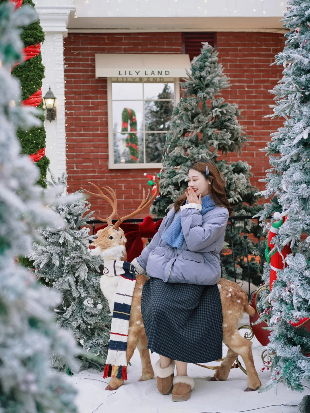 跳进圣诞月🎄，这样拍雪景圣诞好有氛围❄️