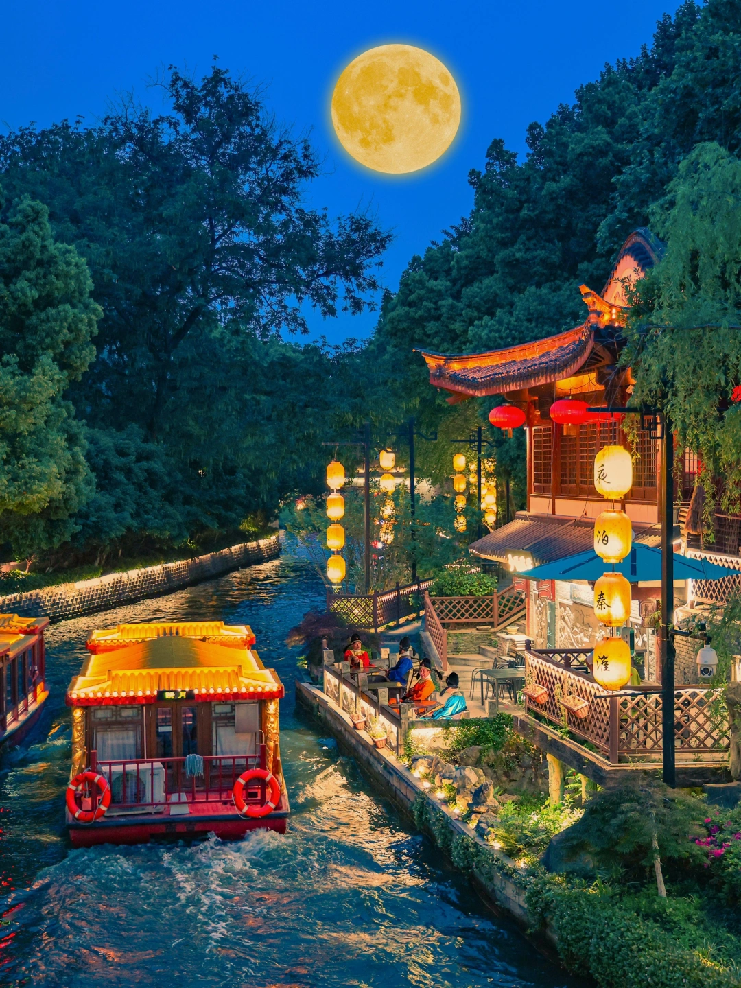 99%南京人都不知道的夜游秦淮河攻略‼️