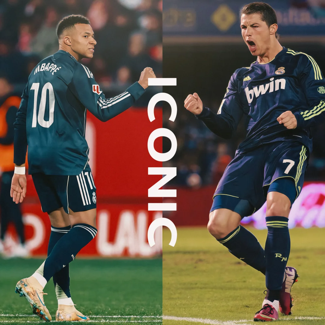 C罗曾5次达成单年为皇马攻入53球！