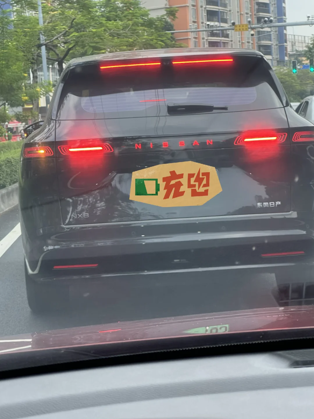 NX8的尾灯是真不错
