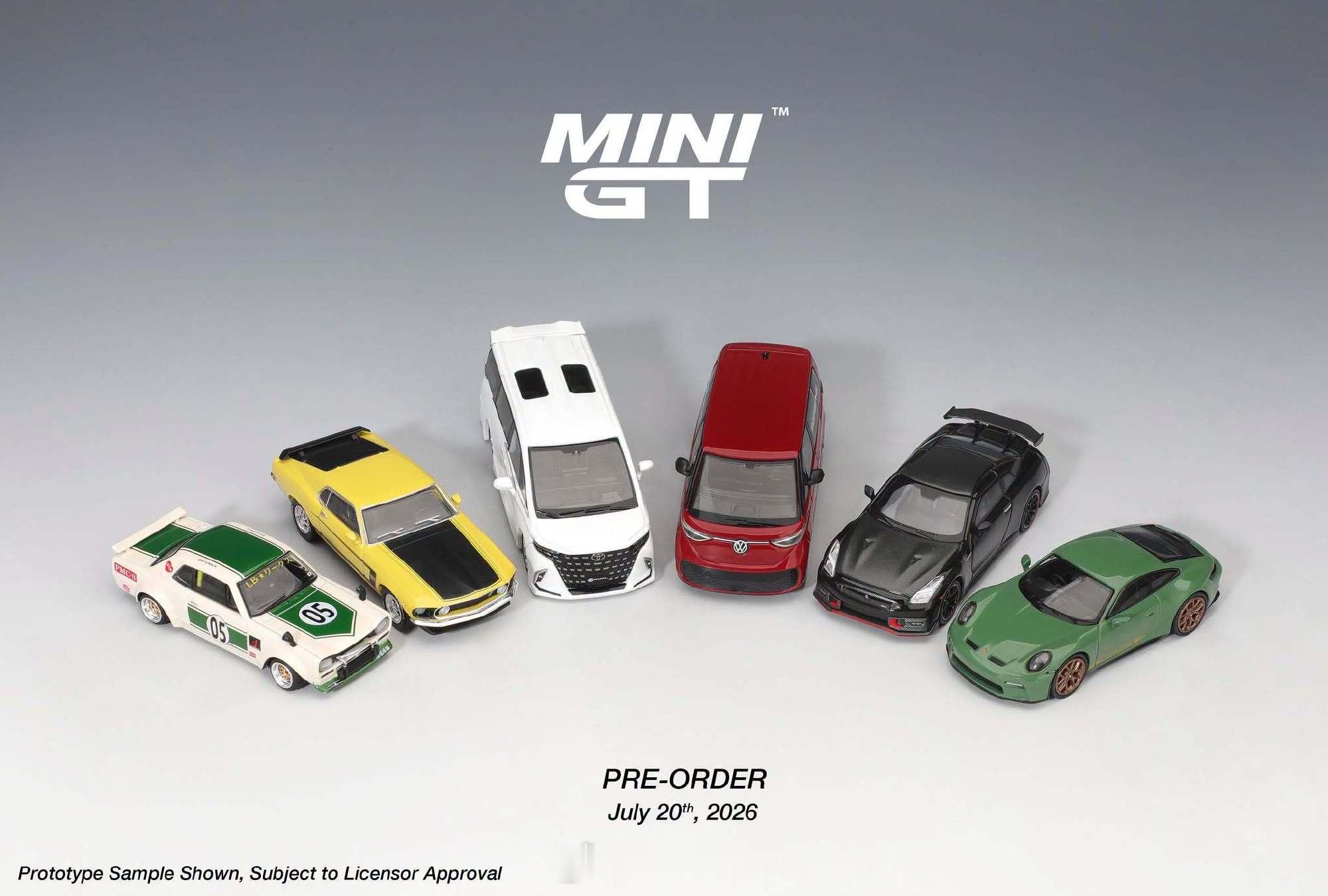 MINI GT 发布 1:64 新品目录：  MGT01338 - N...