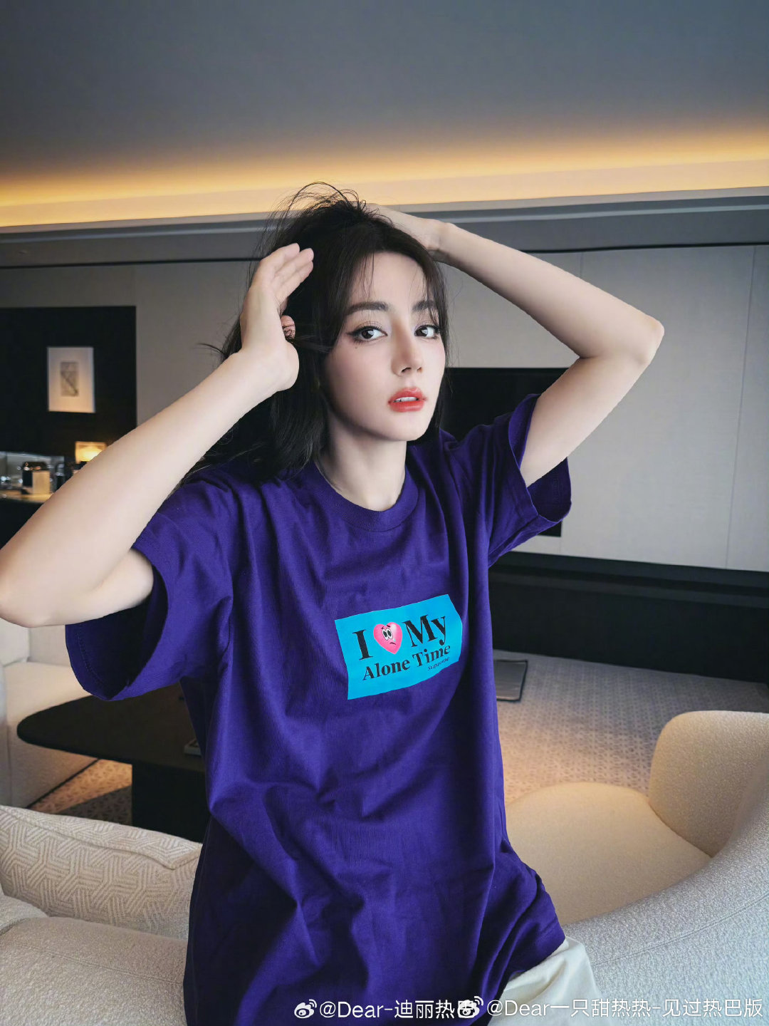 #迪丽热巴[超话]#啊啊啊啊啊 我的名字后两个拼音字母 我就知道你喜欢我[害羞][害羞]#迪丽热巴明示# ​