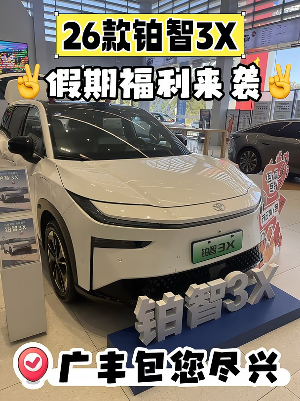 铂智3X假期满载出发｜购车正当时