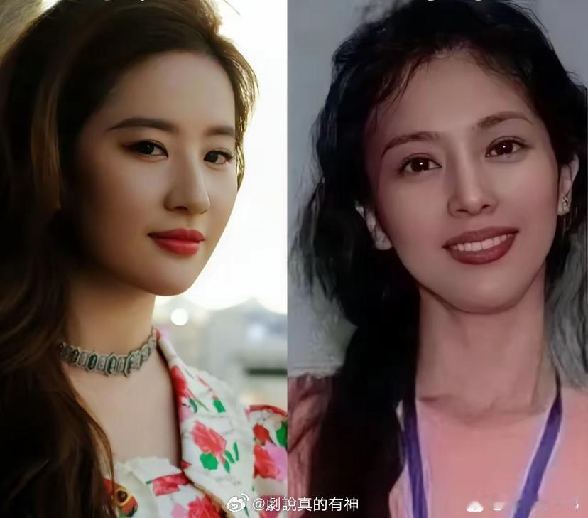 刘亦菲的妈妈，那才叫真美人！ 年轻时候的刘晓莉，五官精致温婉，眉眼间自...