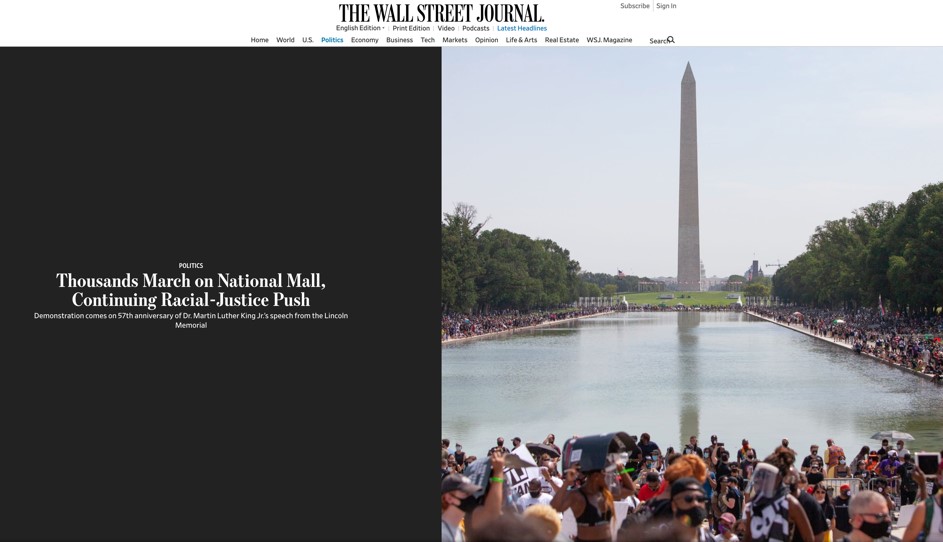北美觀察丨華盛頓爆發大遊行 數萬民眾抗議“美國噩夢”-圖4