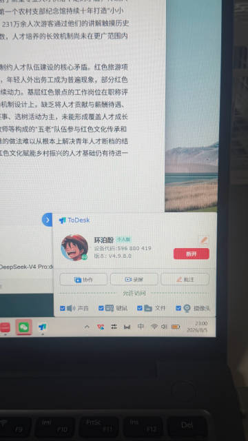 远程遥控我电脑 我爱了！