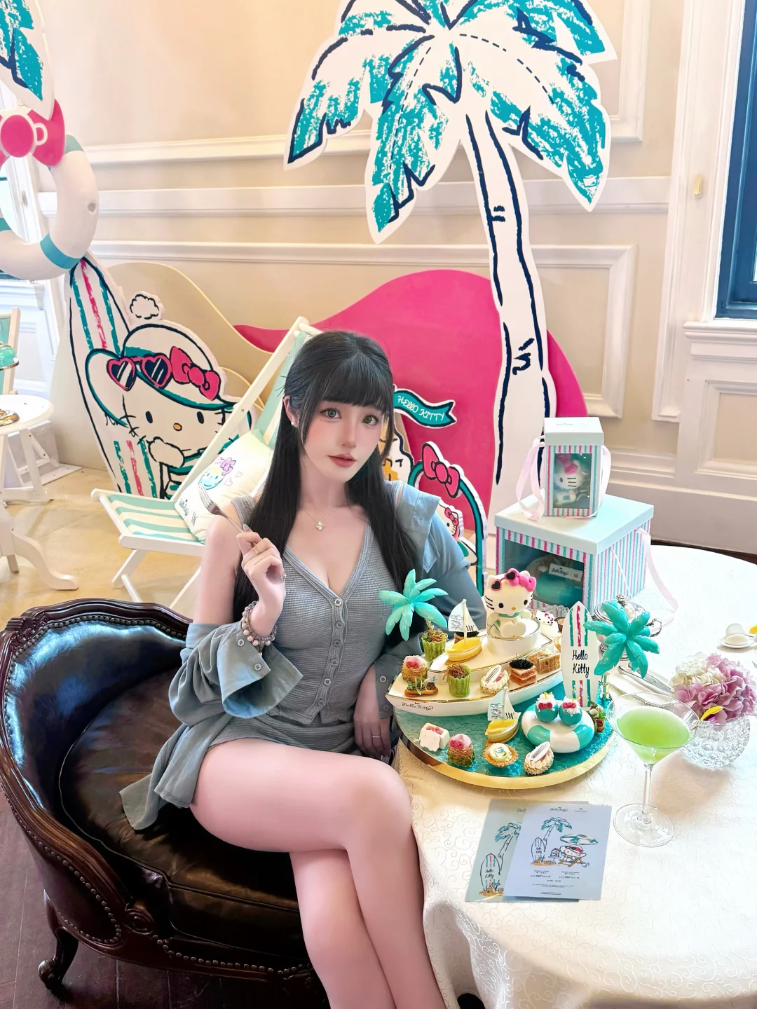 ᯓ ꉂ • ༚ • ིྀ上海华尔道夫HelloKitty下午茶