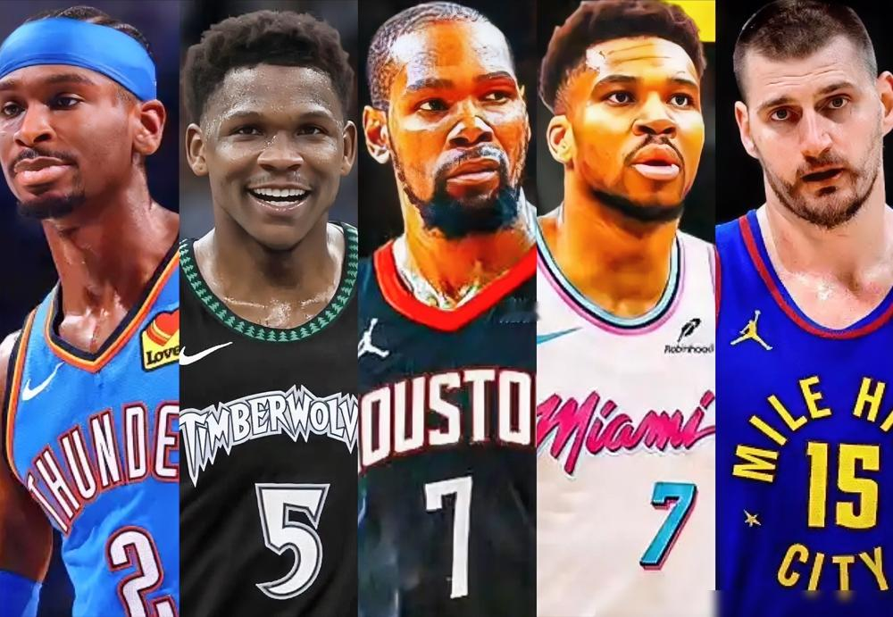 NBA彻底不讲规矩了，老将杜兰特连一阵的边都没摸到。
最新的最佳阵容评选，直接撕了传统的五个位置标签。100个评委全看硬实力，亚历山大和约基奇直接500分满分霸榜，文班亚马就差1票拿大满贯。
最狠的是，东契奇和坎宁安连65场的出勤及格线都没够，硬是靠着联盟特批挤进了一阵。反观老实打球的杜兰特，一