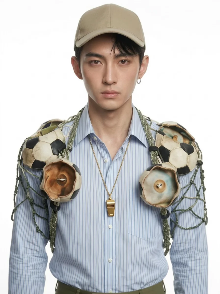 我给杂志拍了一组世界杯足球大片