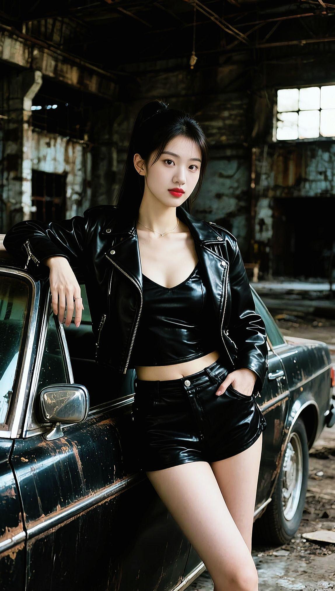 <p>机车酷感照 优雅永不过时 御姐范儿 机车小姐姐 又美又飒 <!-...