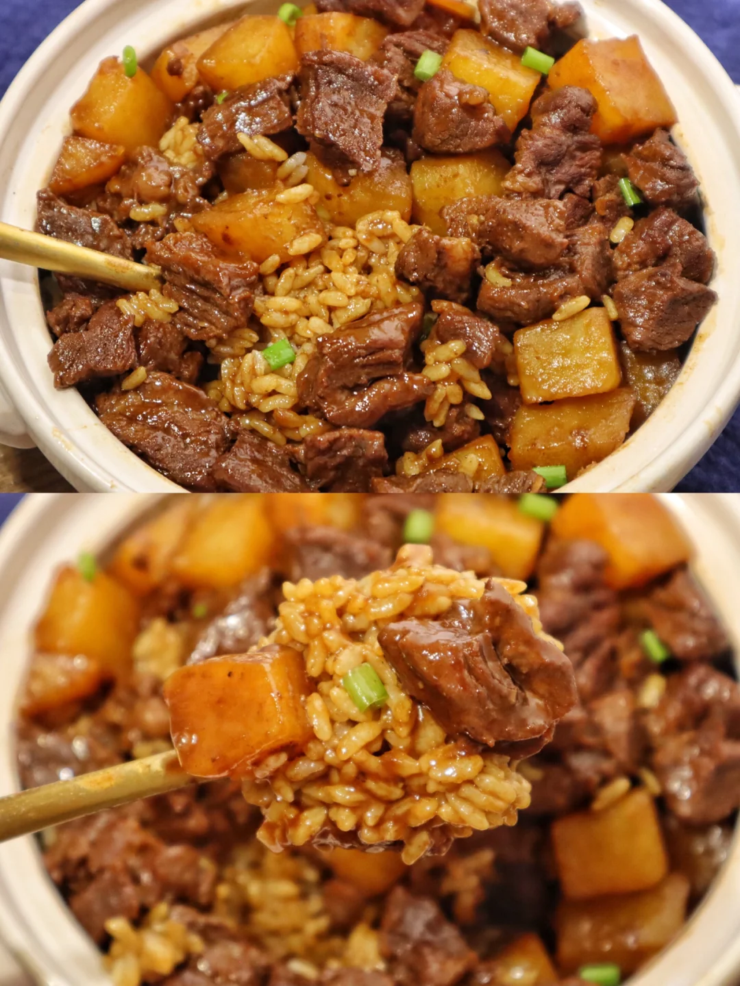 越吃越上瘾的土豆牛肉拌饭‼️好吃到舔碗✨