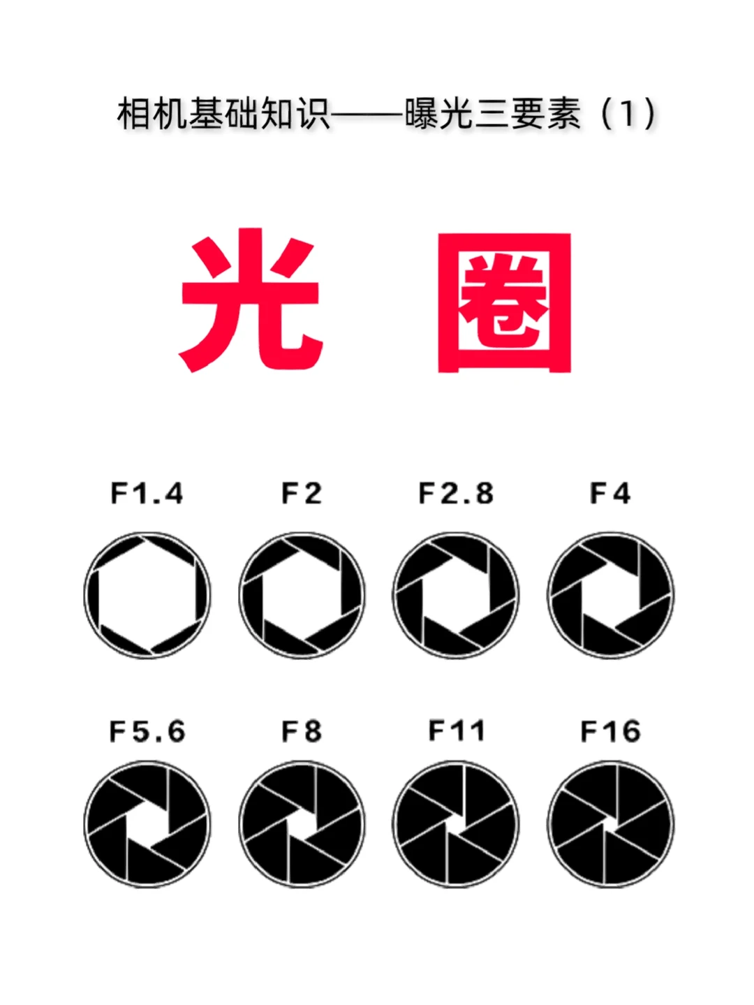 从零开始学摄影📸曝光三要素（1）光圈