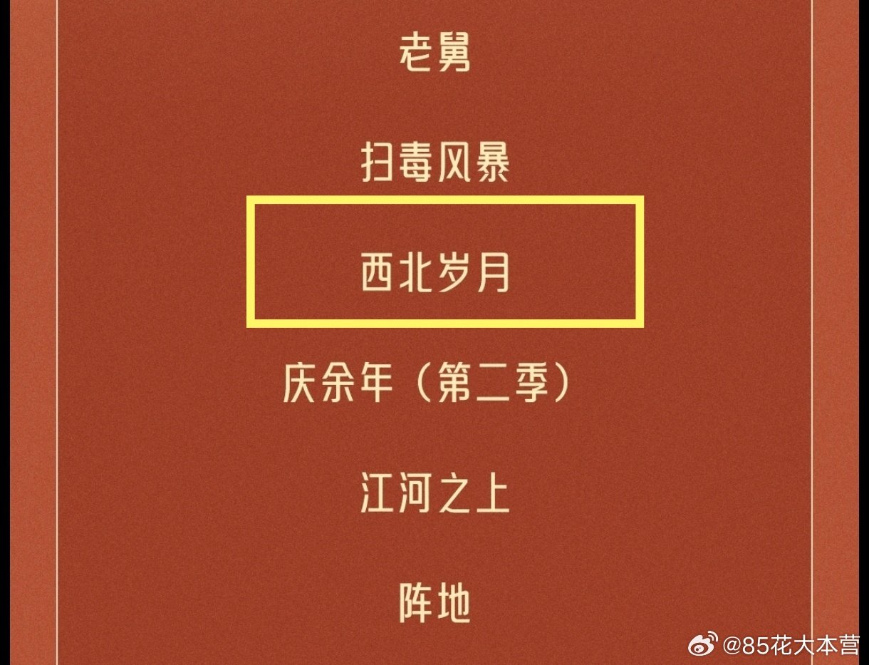 第35届中国电视剧飞天奖提名作品——

倪妮｜《西北岁月》提名！#飞天奖提名名单# ​