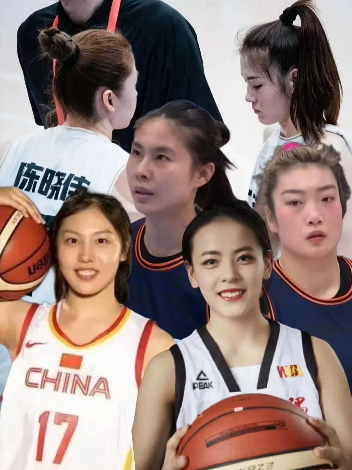 现役女篮六大美女： 1，李梦，30岁——球迷对她的喜爱，始于实力，陷于...