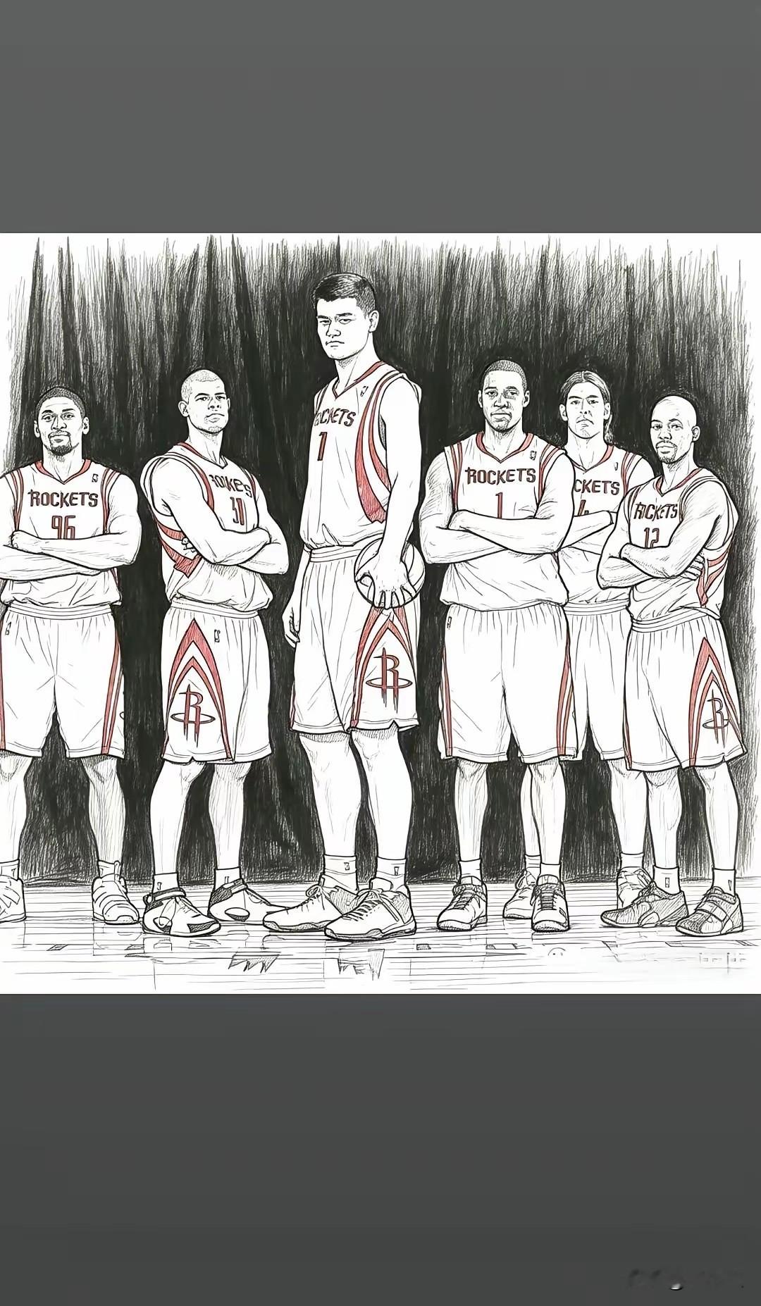 认识火箭这套阵容的人都已经不惑之年了吧，姚明曾经距离冠军那么近 首先我...