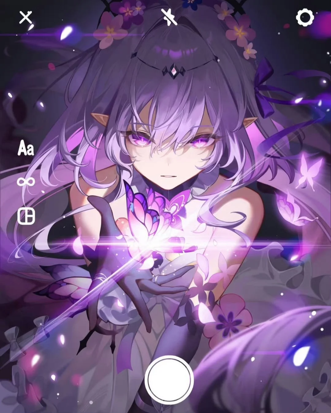 🌸遐蝶外服新贺图｜自拍时间到！