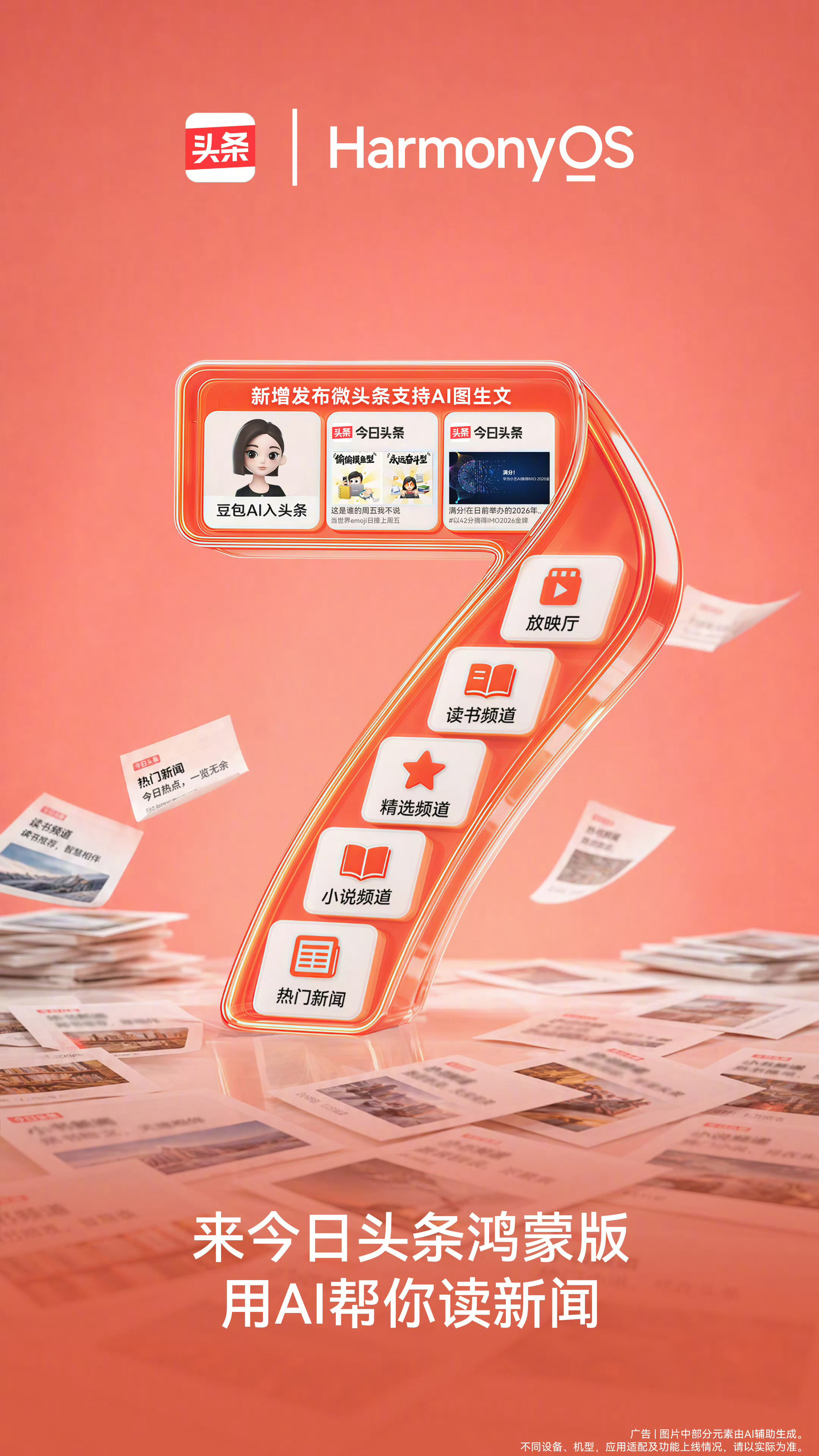 汇聚多元力量，共启鸿蒙生态新篇。从工作、生活到休闲娱乐，越来越多应用加入鸿蒙，让日常所需都能在这里找到。感谢伙伴一路相伴，未来继续并肩向前。
 
9月7日14:30，HarmonyOS 7 | HUAWEI Mate XT 2及全场景新品发布会，不见不散，共赴生态新篇章！

#HarmonyOS7##鸿蒙应用生态##用鸿蒙的亿点理由# ​