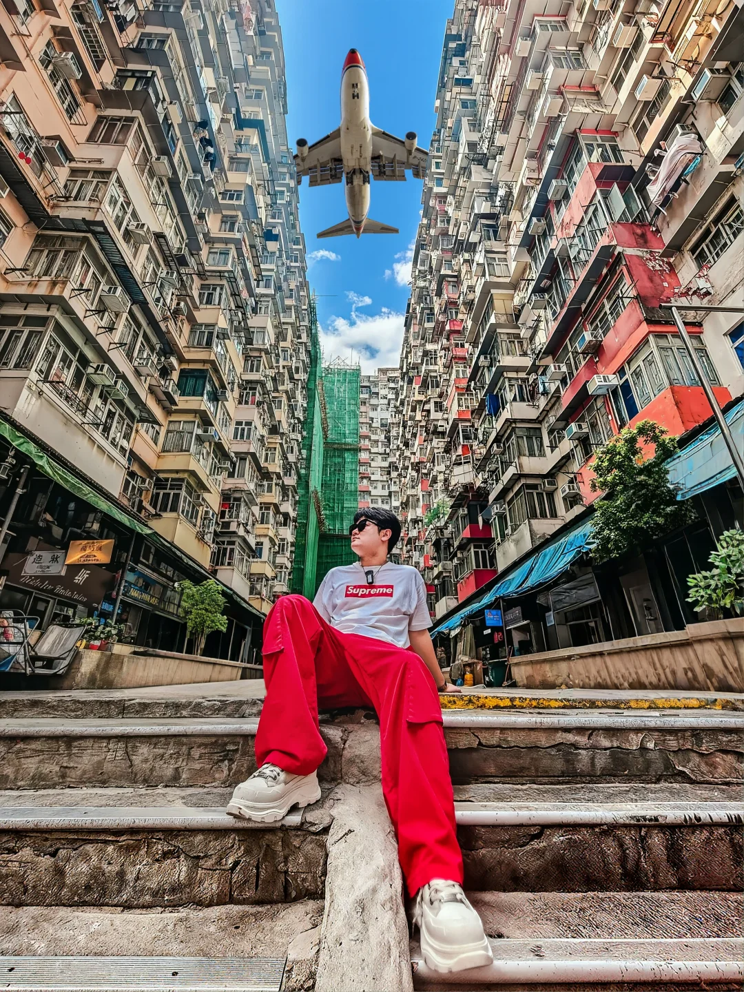 暴走香港2万步，1️⃣8️⃣个超出片机位