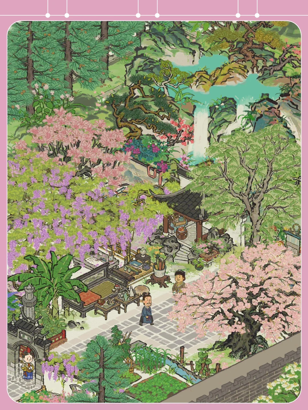 小糖的扬州府·【紫藤花开的小院子】