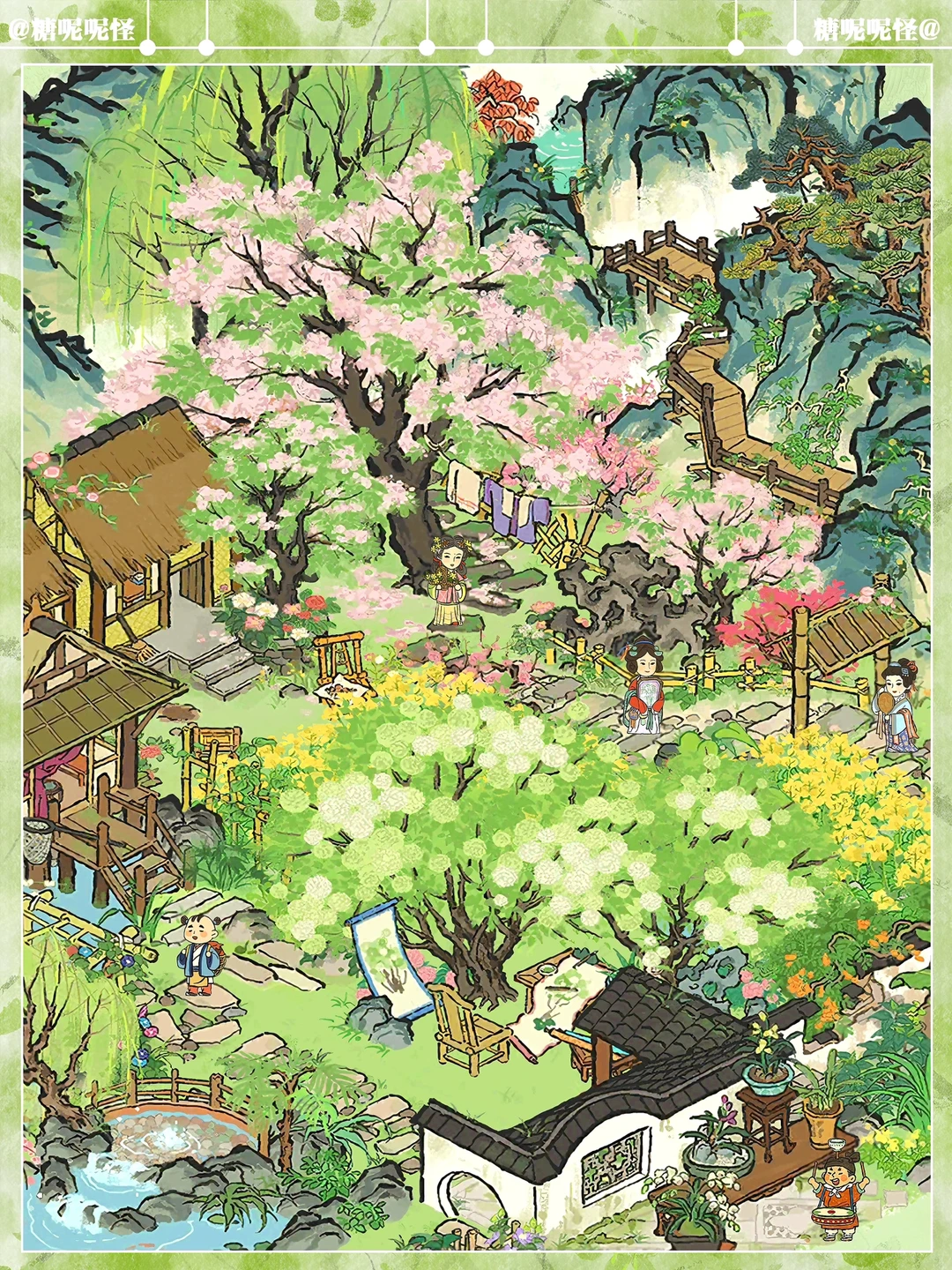 🌸🌸山间小居·苦楝花开·春花烂漫🌸🌸