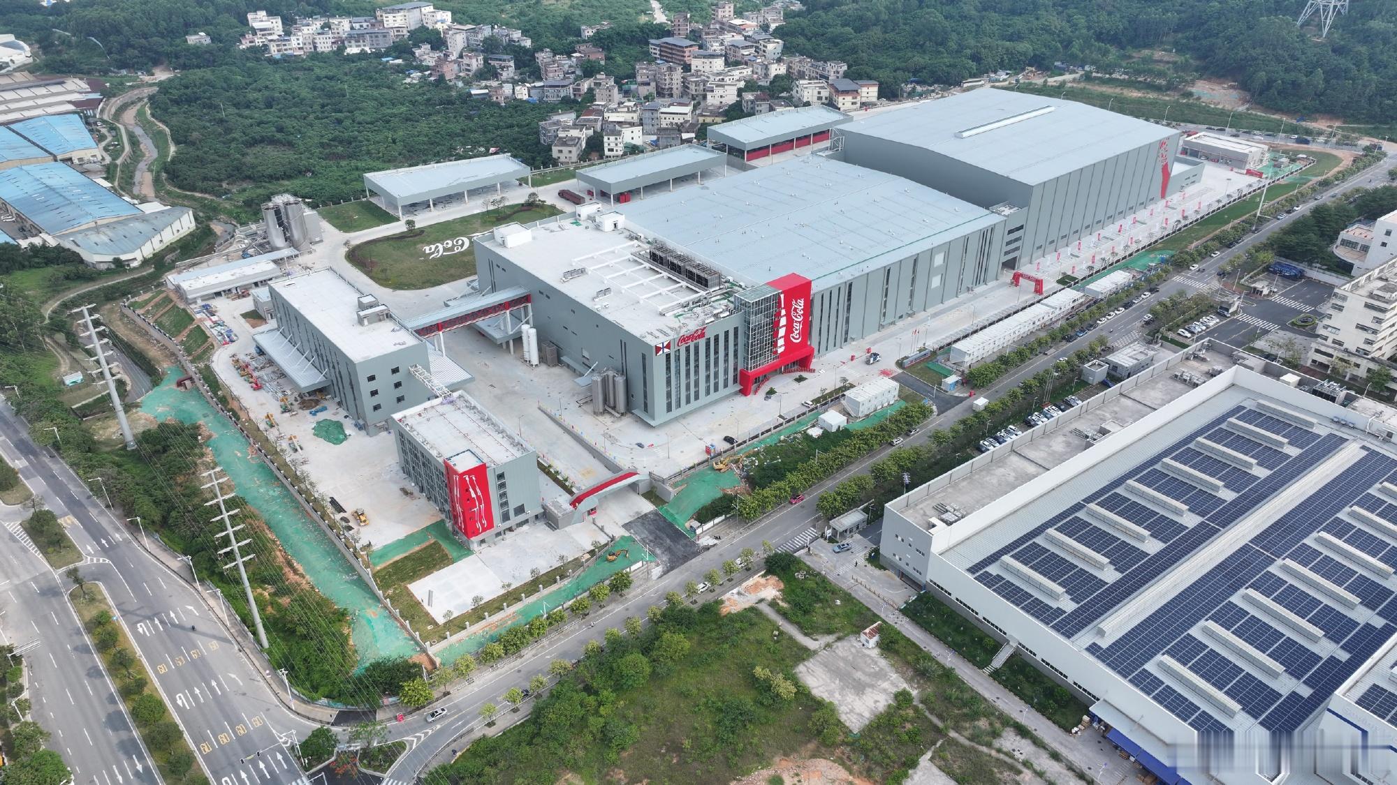 创新建证美好【中建八局承建的太古可口可乐大湾区智能绿色生产基地正式开业...