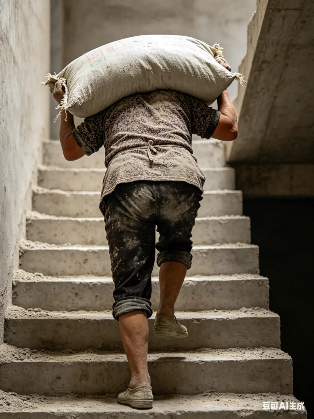 40岁单亲妈妈工地扛楼16年：月入过万的背后