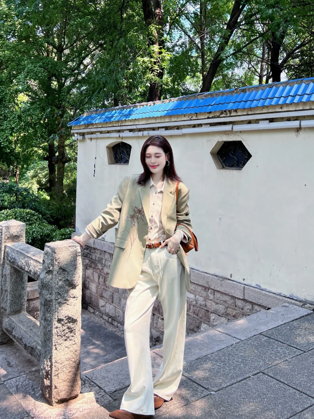 胶片🎞️简简单单入个秋 初秋西装好气质🍂～